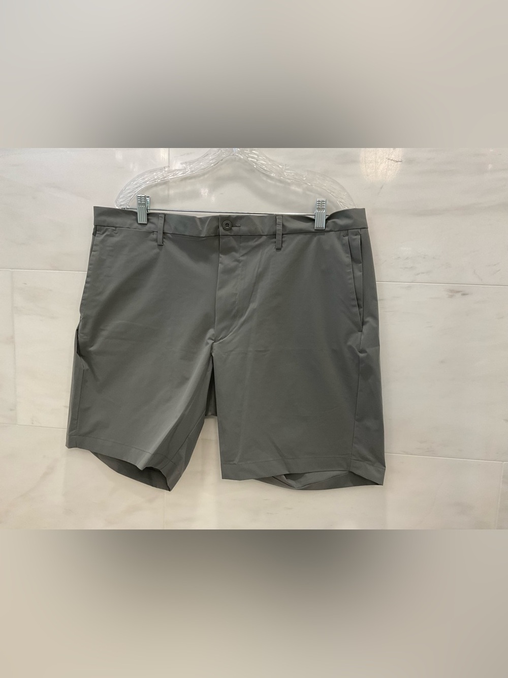 Polo Ralph Lauren GRAY Traveller Performance Straight Fit Shorts size 38 S34